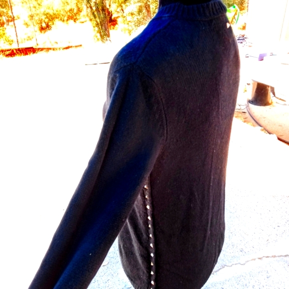 Valentino $998 Studded Cashmere Sweater - Picture 7 of 7